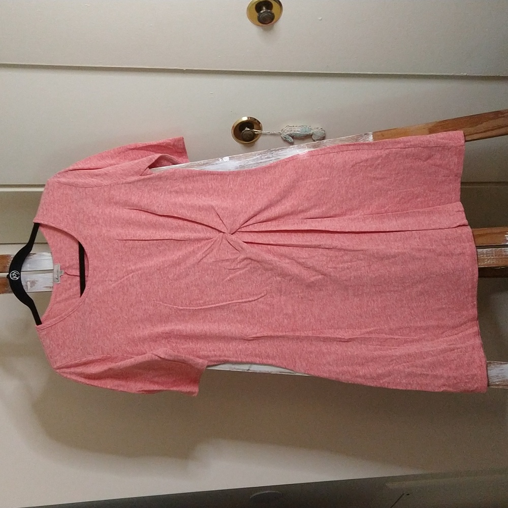 Mododoc Knot-front T-shirt Dress Sz Small
